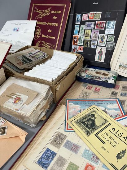 [Philately]. Strong LOT of used stamps, worldwide.
Some...