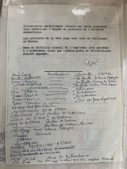 [Philatélie]. [France]. [Premier jour]. 8...