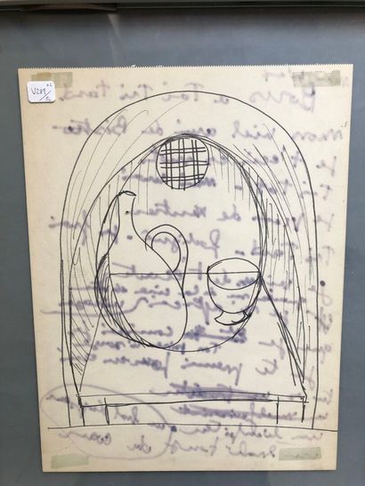[Cinéma]. BRASSEUR (Pierre). Deux feuillets...