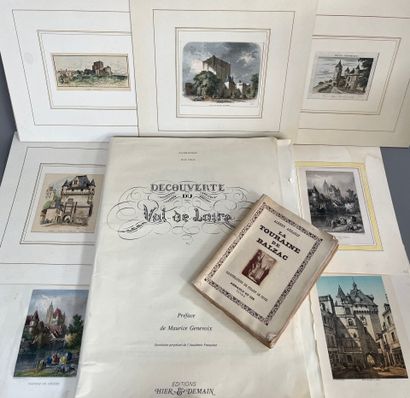 [Touraine]. [Balzac]. LOT comprenant : 
-...