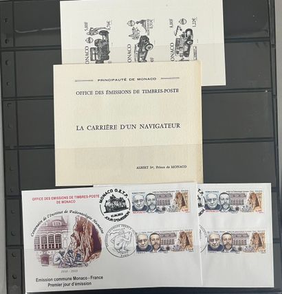 [Philately]. [Monaco]. 1 CARTON of mint and...