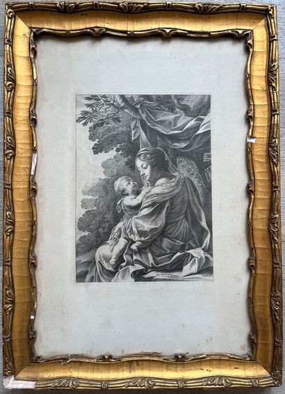 D'après Pierre Paul PRUD'HON (1758-1823).
L'amour...