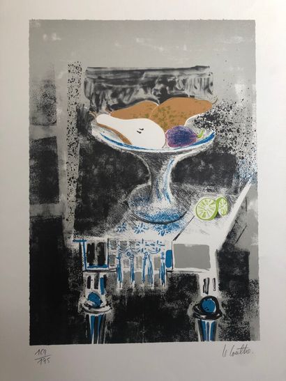Jean LECOULTRE (1930-2023) :
Nature morte,...