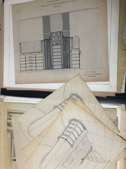 Edmond SOUSSA (1898-1989) décorateur et d'après...