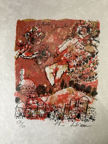 D'après Théo TOBIASSE (1927-2012)
La mariée...