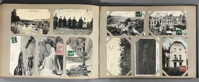 [France]. [Monaco]. [England]. 2 ALBUMS of...