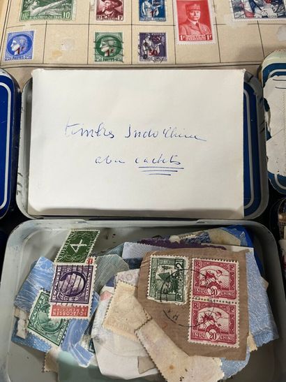[Philately]. Strong LOT of used stamps, worldwide.
Some...