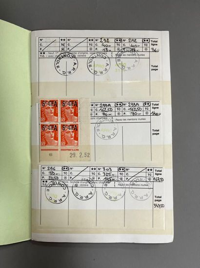 [Philately]. [Reunion]. [Cameroon]. CARNET...