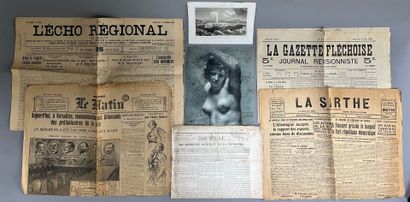 CLASSEUR de plus de 30 billets France et...