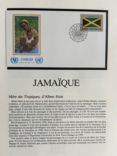 [Philately]. [First day]. 4 ALBUMS of PPJ...
