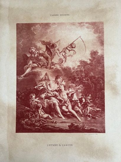 [PLANCHES D'ART DECORATIF].
LOT de quatre...