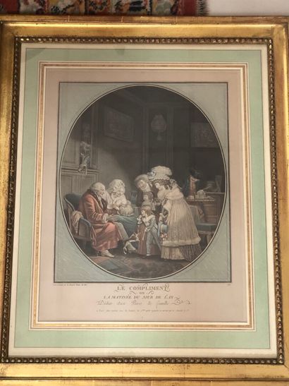 D'après Louis Philibert DEBUCOURT (1755-1832)
Le...