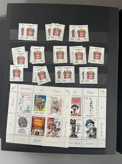[Philately]. [Monaco]. 1 CARTON of mint and...