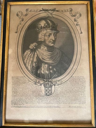 After Bertrand, 18th century
Suite of portraits...