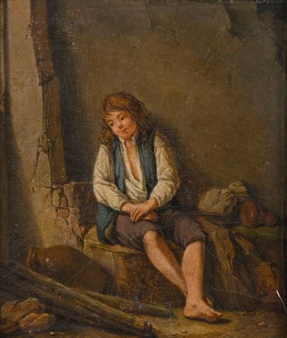 Follower of LEPICIE
Portrait of a young boy
Oil...