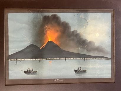 NAPOLITAN SCHOOL, 19th century
Eruption of...