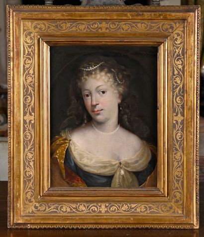 FLEMISH SCHOOL, circa 1660
Portrait of a...