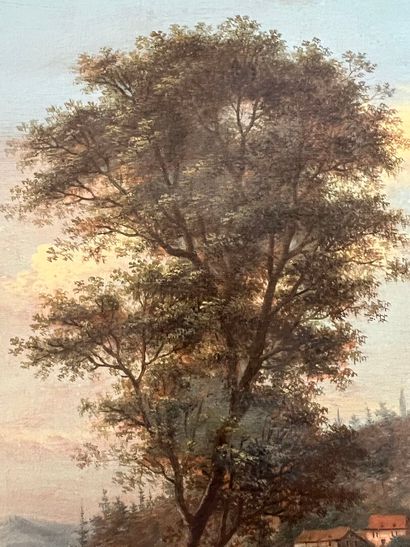 Attributed to Christian Georg SCHUT (1715-1791)
Landscape...