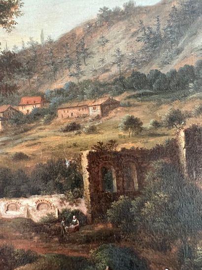 Attributed to Christian Georg SCHUT (1715-1791)
Landscape...