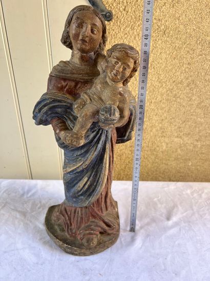 FRANCE circa 1700
Virgin and Child
High relief...
