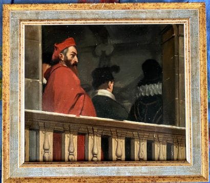 French school in the taste of Paul DELAROCHE
Characters...