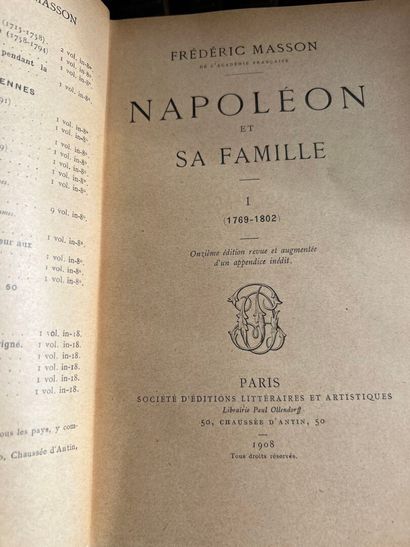 Frédéric MASSON 
Napoleon Paris 1908
Napoleon...