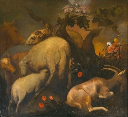 17th century GENOISE school, follower of...