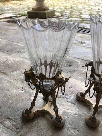 Attributed to BARBEDIENNE, late 19th century
Pair...