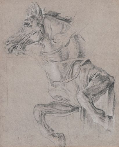 18th century French school
Horse held by...