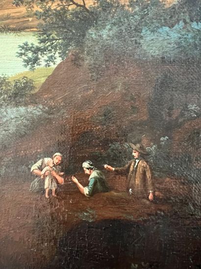 Attributed to Christian Georg SCHUT (1715-1791)
Landscape...