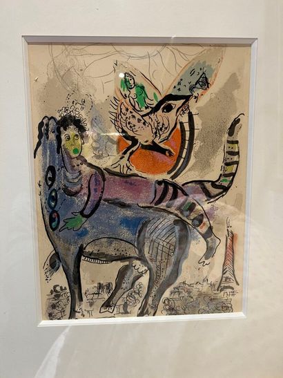 Marc CHAGALL (1887-1985)
Lithograph in 18...