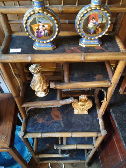 Bamboo shelf in the Chinese style, 19th century
H....