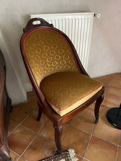 Louis Philippe period mahogany and mahogany...