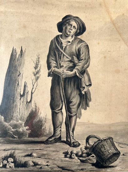 French school, late 18th century
Peasant...