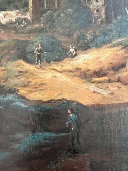 Attributed to Christian Georg SCHUT (1715-1791)
Landscape...