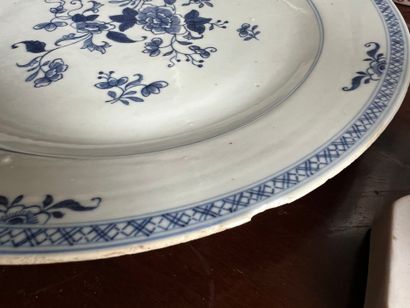 CHINA, 18th century
Porcelain dish decorated...