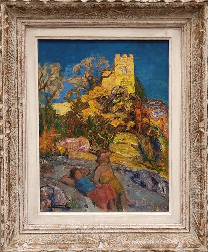 Joseph Victor COMMUNAL (1876 -1962): 
Paysage...