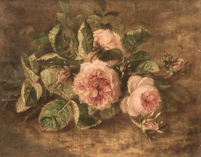 BIETRIX Louis: throw of roses
Lyon painter,...