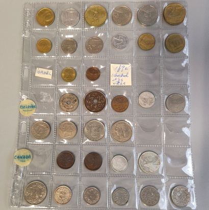 an album of about 175 coins from all countries,...