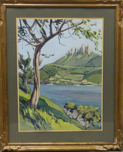 LOUPMON 1951: Doingt
Gouache watercolor:...