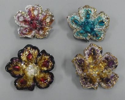 Lot: Louis ARNAUD
Emaux d'art, four small...