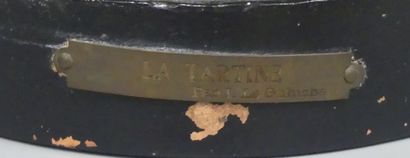 Joseph LEGULUCHE(1849 -1915): La tartine
Polychrome...