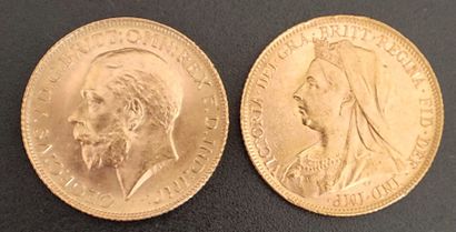 Two golden kings
George V - 1925
Veiled Victoria...