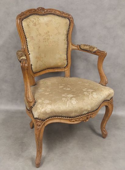 Louis XV style armchair
Back carved with...
