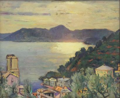 Joseph Victor COMMUNAL (1876 -1962): 
Landscape...