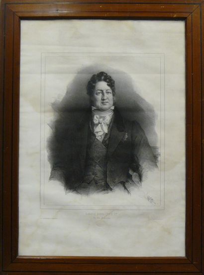 A set of four lithographs:
Embrun color lithograph...