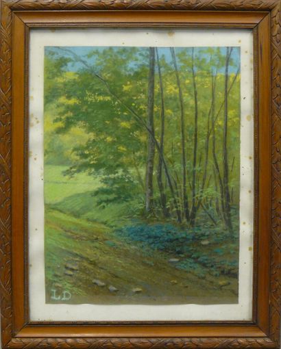 L. D : a set of three watercolors
Landscape...