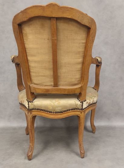 Louis XV style armchair
Back carved with...