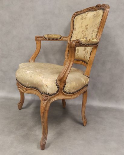 Louis XV style armchair
Back carved with...