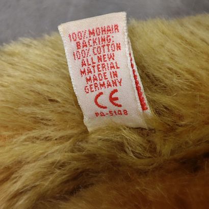 Teddy Hermann: two mohair teddy bears 
made...
